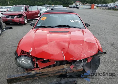 2002 Ford Mustang z USA, uszkodzony, nr VIN 1FAFP44412F236446